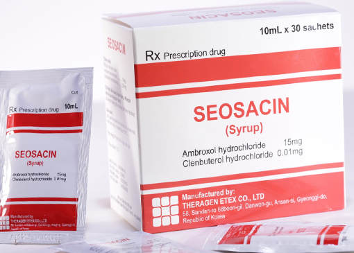  Seosacin Ambroxol 15mg Hàn Quốc (H/30gói/10ml)