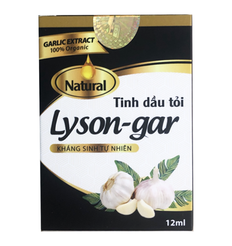 Lyson Gar Tinh dầu tỏi Huế (Lọ/12ml)