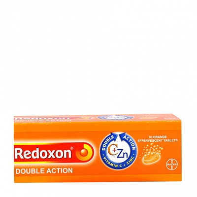 Redoxon double action sủi vitamin C (Tuýp/10v)