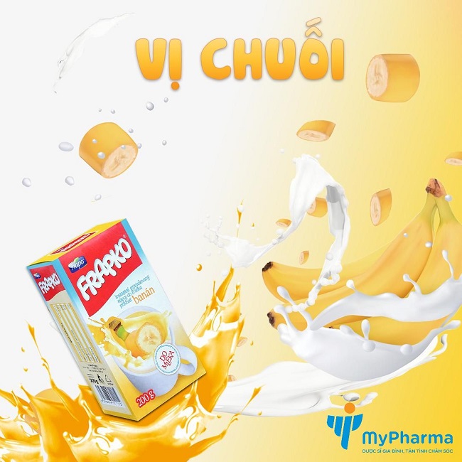 Frapko Cốm chống táo bón bổ sung chất xơ vị chuối (H/200g)