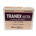 [T02947] Tranex Tranexamic Acid 250mg tiêm Hàn Quốc (H/10o/5ml)