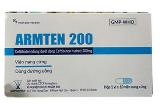 Armten Ceftibuten 200mg Cophavina Z150 (H/10v)