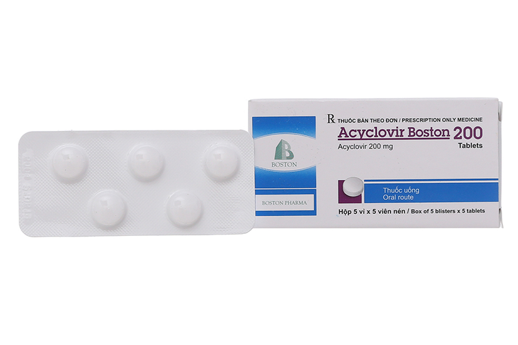 Acyclovir 200mg Boston (H/25v)