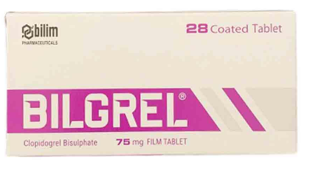 Bilgrel Clopidogrel 75mg Ticaret A.S (H/28v)