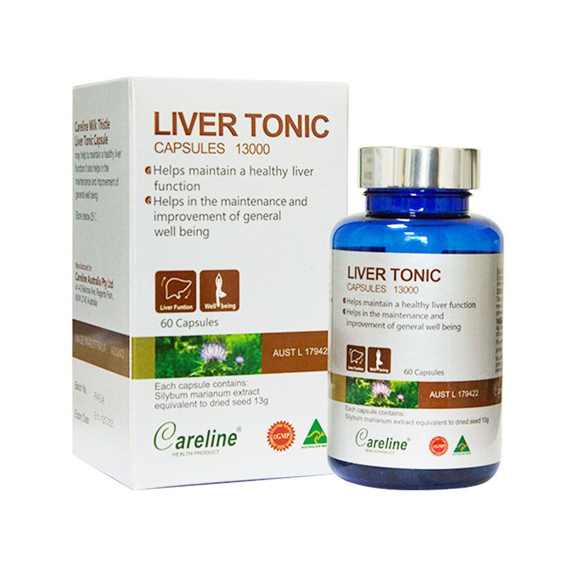 Bổ Gan Liver Tonic Canada Việt Nam (Lọ/60v)