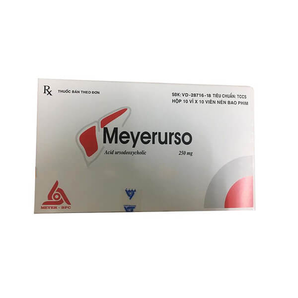 Meyerurso Ursodeoxycholic acid 250mg Meyer BPC (H/100v)