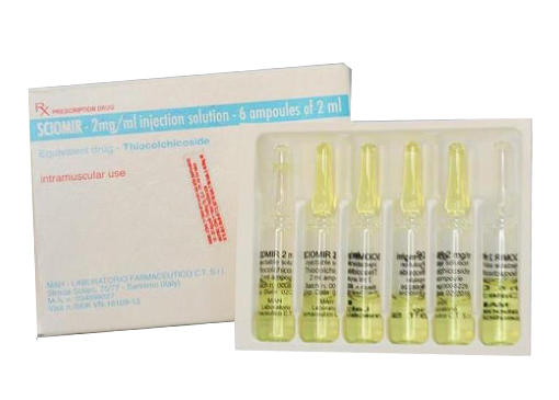 Sciomir Thiocolchicoside 2mg/ml Ý (H/6o/2ml)