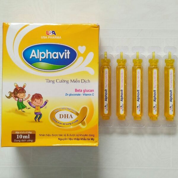 Alphavit tăng cường miễn dịch USA Pharma (H/20o/10ml)