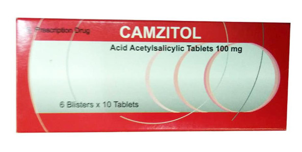 Camzitol Acid Acetylsalicylic 100mg Bồ Đào Nha (H/60v) 