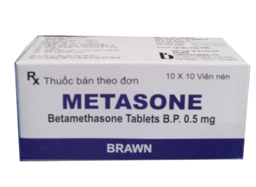Metasone Betamethason 0.5mg Brawn (H/100v) 