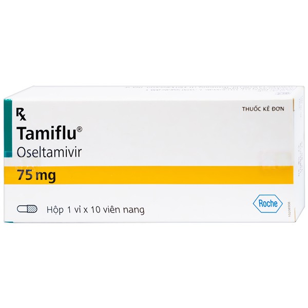 Tamiflu Oseltamivir 75Mg Roche (H/10v)