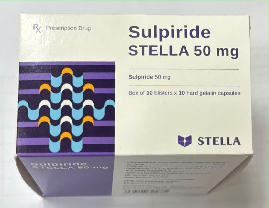 Sulpiride 50mg Stella (H/100v)