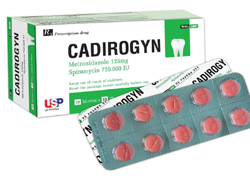 Cadirogyn Metronidazole 125mg USP (H/20v)