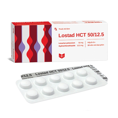 Lostad HCT 50mg/12.5mg Stella (Hộp/30v)