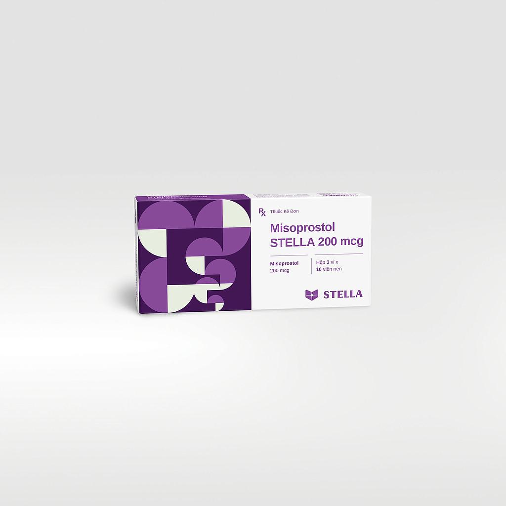 Misoprostol 200mcg Stella (H/30v)