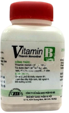 Vitamin B1 Hà Nội (Lọ/2000v) date 10/2026