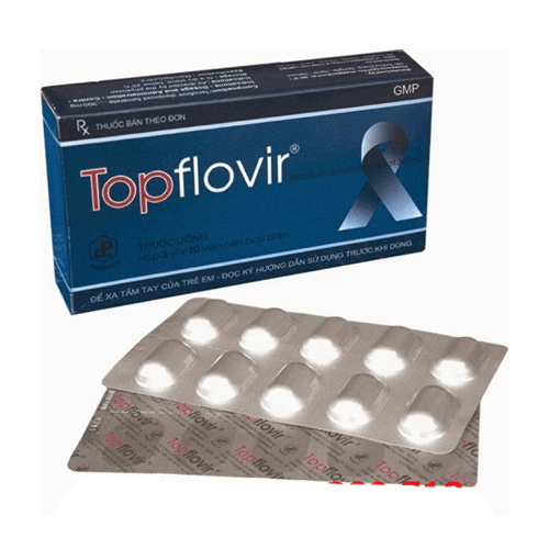 Topflovir Tenofovir 300mg TW1 Pharbaco (H/30v)