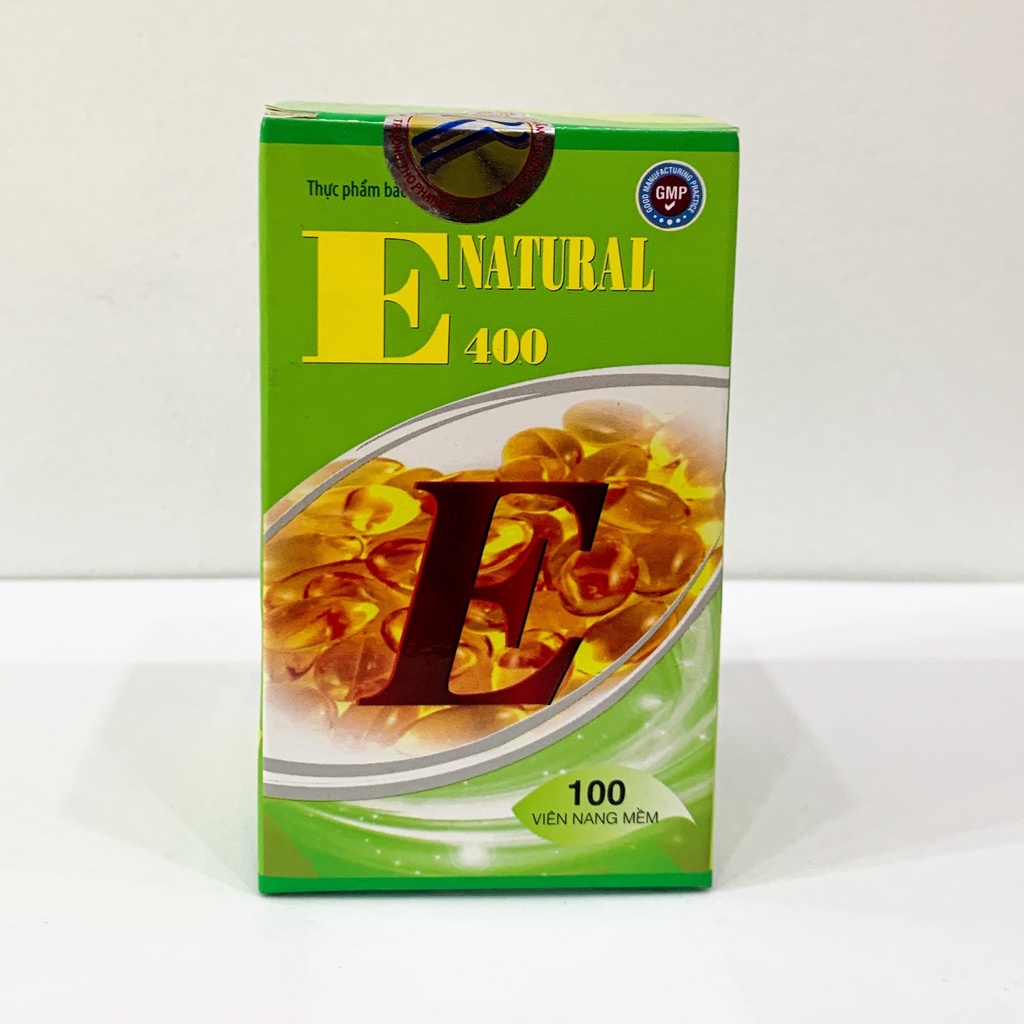 E Natural 400 Vitamin E 400IU Trường Thọ (Lọ/100v)