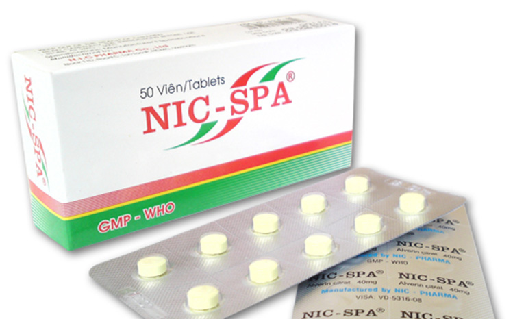 Nic Spa Alverin Citrat 40mg NIC (H/50v)