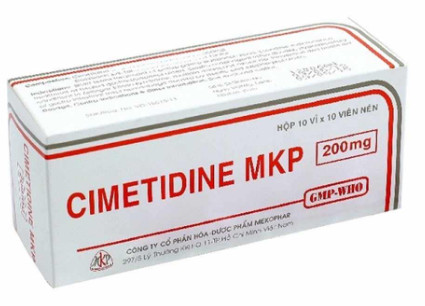 Cimetidine MKP 200mg Mekophar (H/100v)
