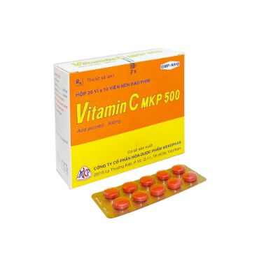 Vitamin C 500mg Mekophar (Hộp/200v)
