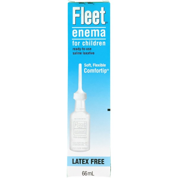 Fleet Enema( trẻ em) Thụt táo bón Mỹ (Lọ/66ml)