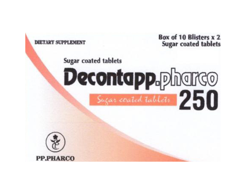 Decontapp pharco 250mg Phong Phú (H/250v)