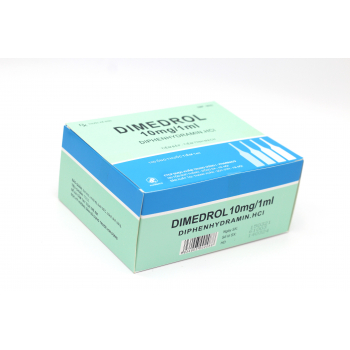  Dimedrol 10mg/1ml Dung Dịch Tiêm TW1 Pharbaco (H/100o/1ml)