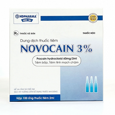  Novocain 3% tiêm Hải Dương (H/100lọ/2ml)