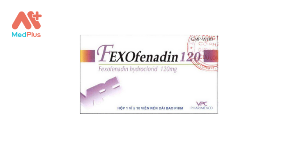 Fexofenadin 120mg Cửu Long (H/10v)