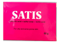 [T03234] Satis xà phòng Korea (Bánh/80g) (Màu Hồng)