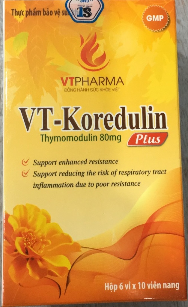 VT Koredulin Plus Thymomodulin 80mg Santex (H/60v)