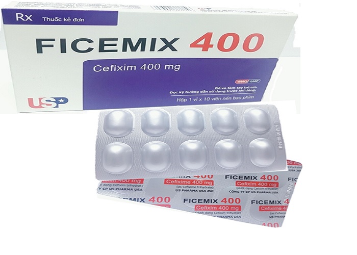 Ficemix cefixim 400mg USA Pharma (H/10v)