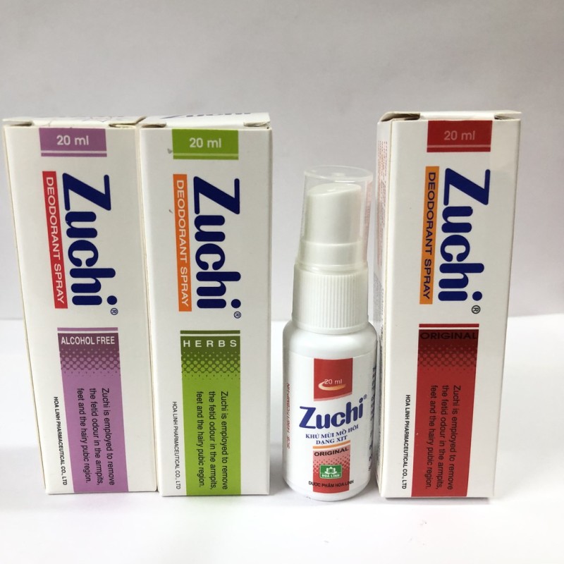Xịt nách Zuchi Hoa Linh (Lọ/20ml) Date 10/2026