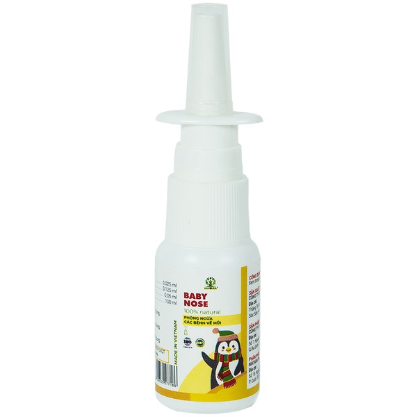 Babynose xịt mũi Matara Hồng Phát (Lọ/15ml)