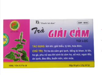 Trà giải cảm Nam Dược Bảo Long (H/10gói)  date 05/2025