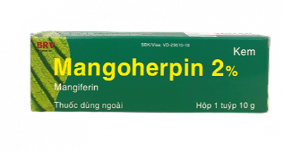 Mangoherpin 2% Mangiferin 200mg BRV Healthcare (Tuýp/10g)