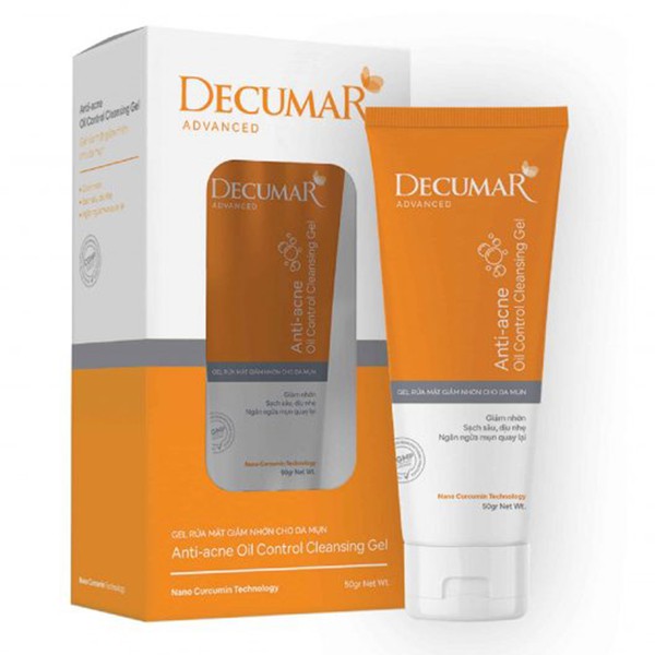 Decumar advance Gel rửa mặt (Tuýp/50g)