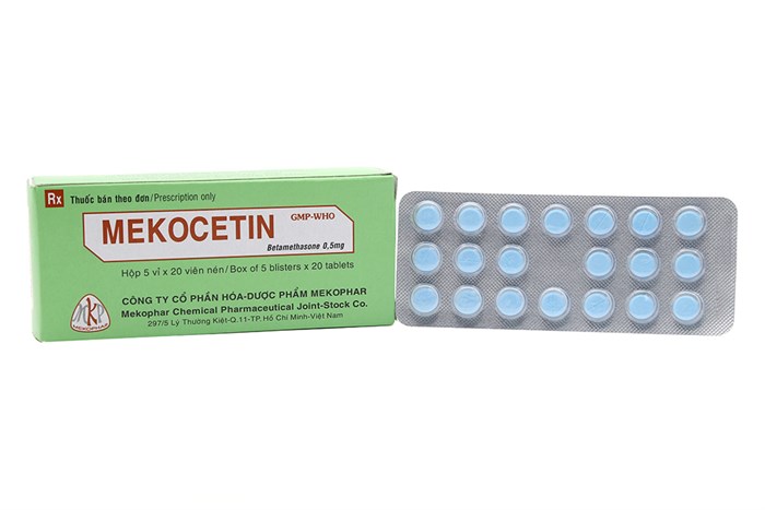 Mekocetin Betamethasone 0.5mg Mekophar (H/100v)