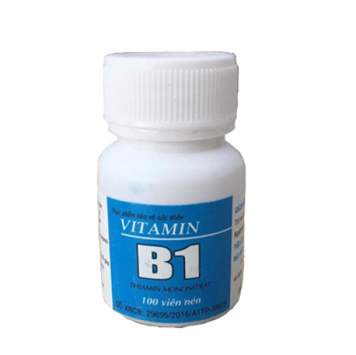 Vistamin B1 Vitamin B1 Đại Uy (Cọc/10lọ/100v)