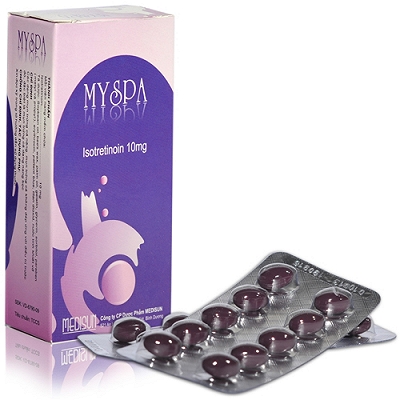 Myspa Isotretinoin 10mg Medisun (H/30v)