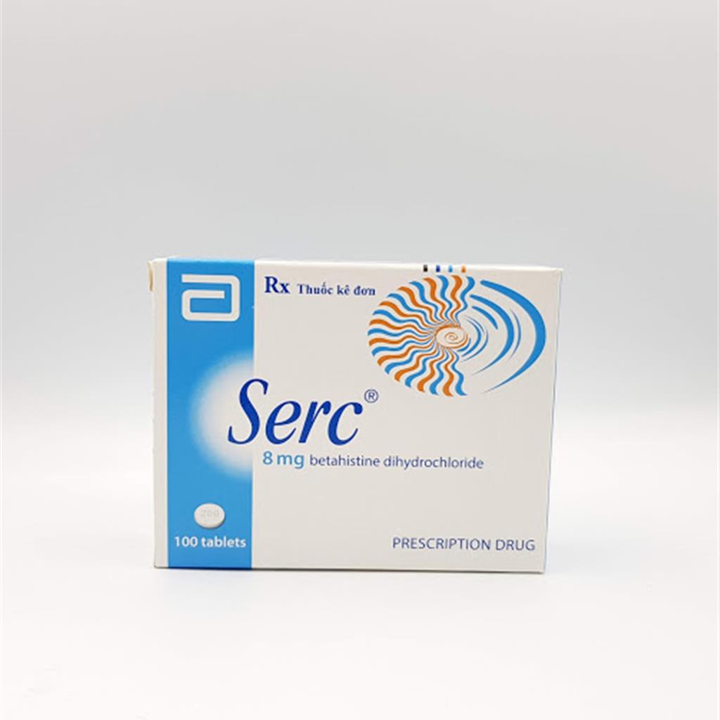 Serc 8mg Abbott (H/100v)