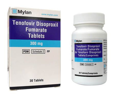 Tenofovir Disoproxil Fumarate 300mg Mylan (Lọ/30v) 