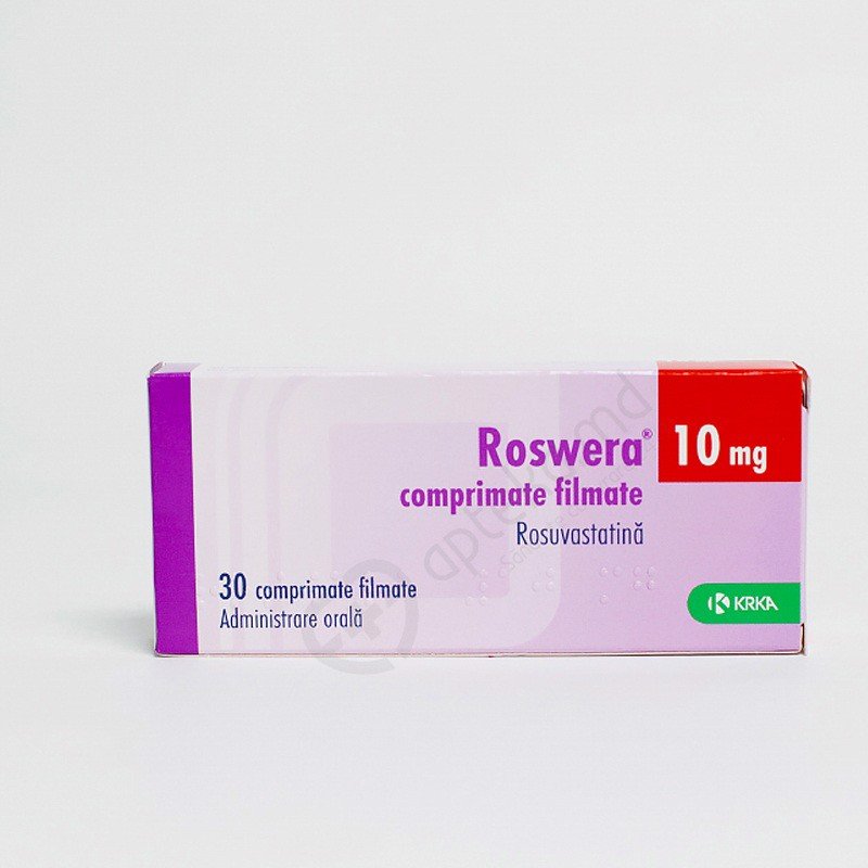  Roswera rosuvastatin 10mg Novo Mesto (H/30v) 