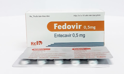 Fedovir Entecavir 0.5mg Reliv Pharma (H/30v)