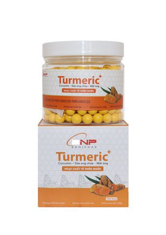 Turmeric curcumin sữa ong chúa mật ong Bắc Ninh (Lọ/320g)