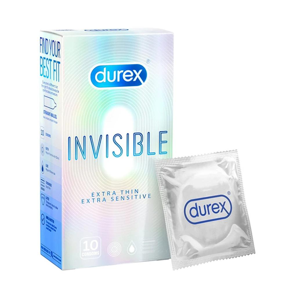 Bao cao su Durex Invisible Thái Lan (H/10cái)