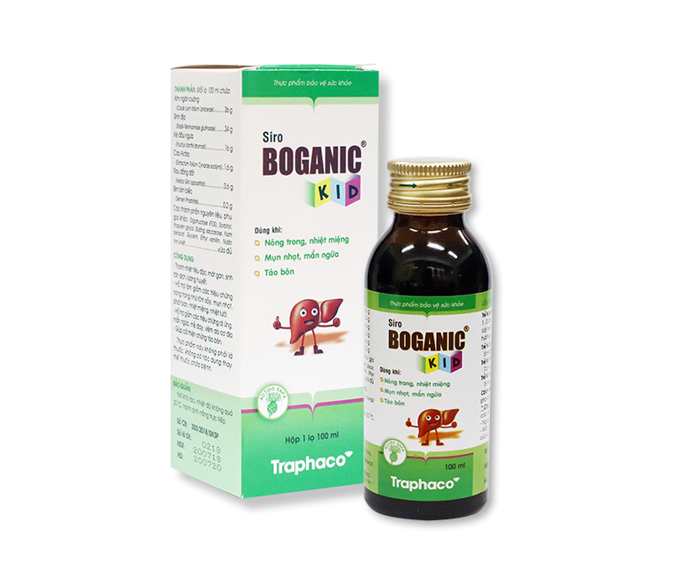 Boganic Kid Siro Traphaco (Lọ/100ml) 