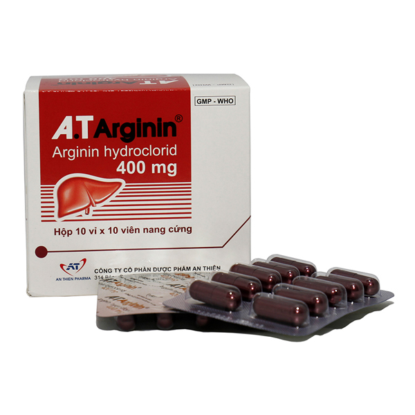 A.T Arginin 400 mg An Thiên (H/100v)