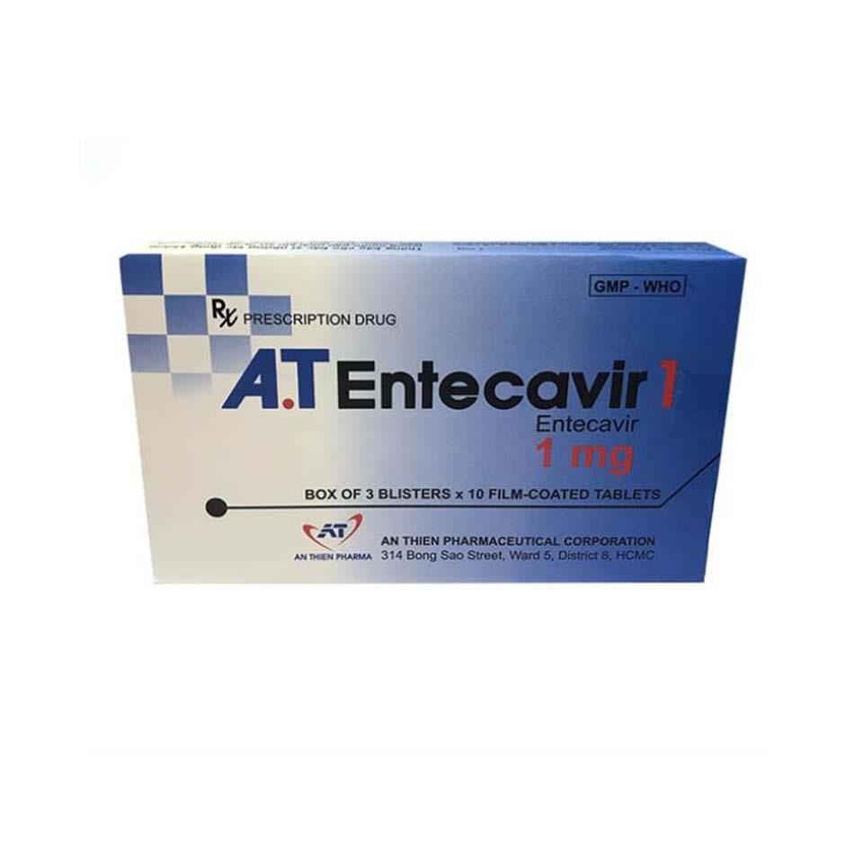 A.T Entecavir 1mg An Thiên (H/30v)